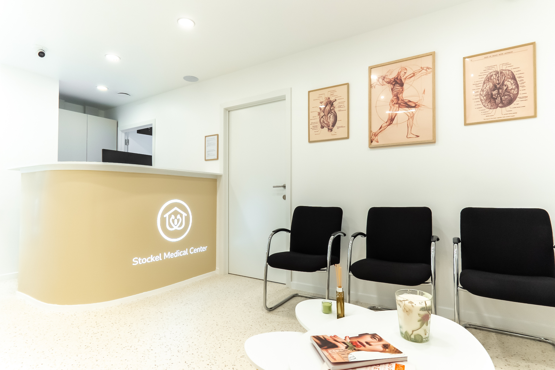 Réception du Stockel Medical Center
